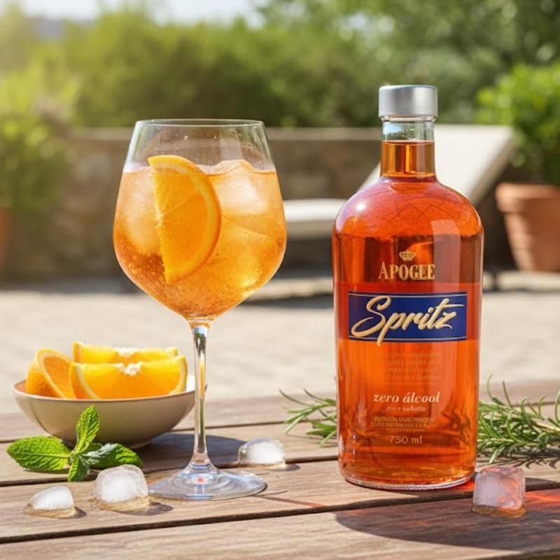 Licor Apogee Spritz Zero Álcool 750ml - Licor - Magazine Luiza